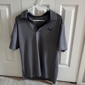 Under Armour Men's Charcoal Polo Shirt
